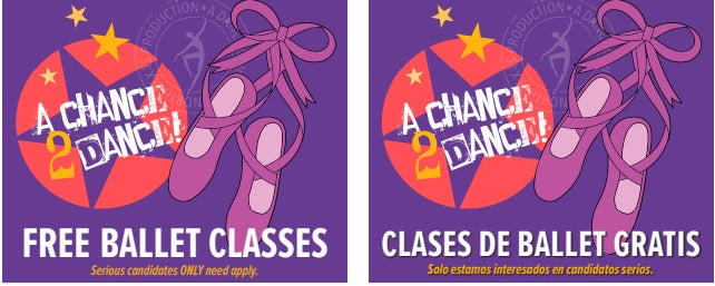DANCER AUDITION - BALLET & FOLKLORICO CLASSES