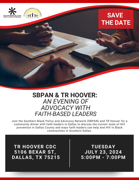 AN EVENING OF ADVOCACY WITH FAITH-BASED LEADERS Event