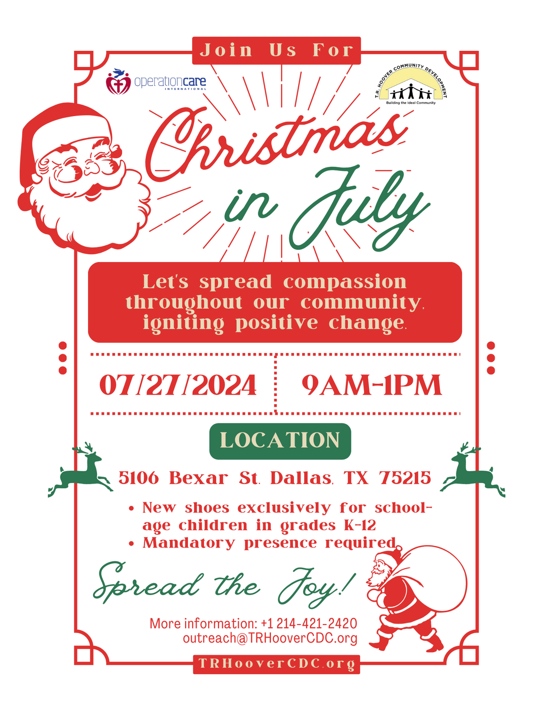 Christmas in July - Saturday 7/27 @ 9AM