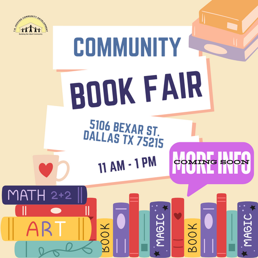 Community Book Fair - Saturday 5/18 11AM