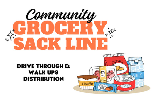 Community Grocery Sack Line Registration