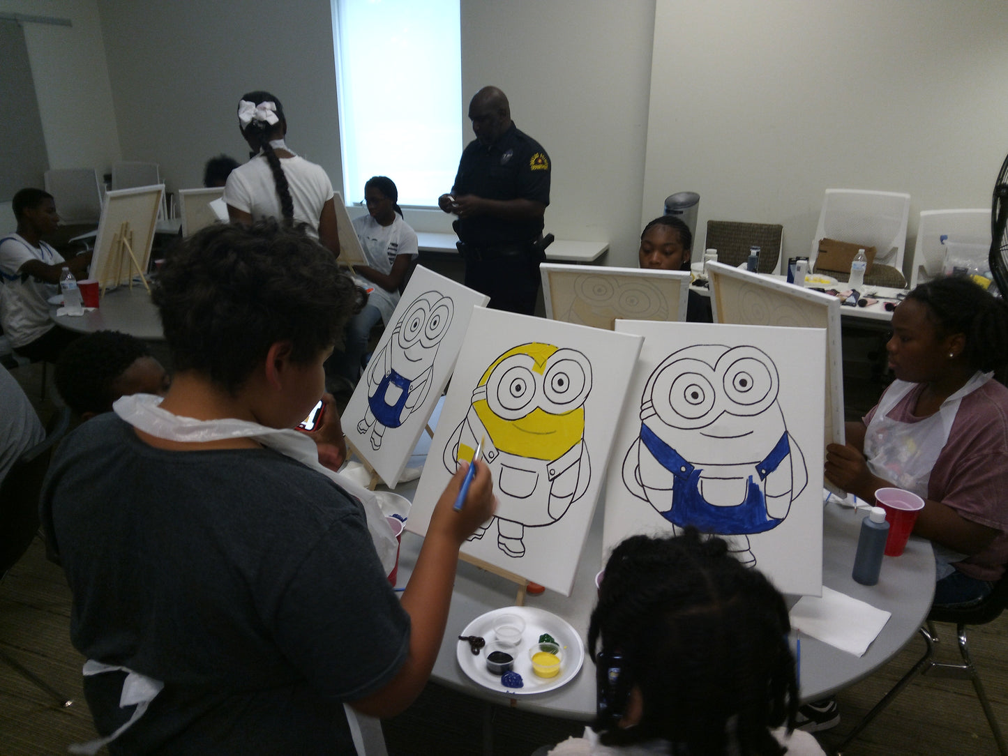 2024.06.18 TAT & Summer Campers Painting Minions