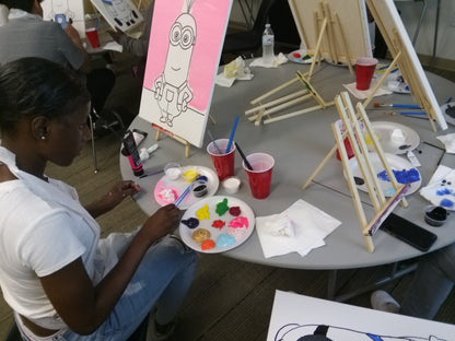 2024.06.18 TAT & Summer Campers Painting Minions