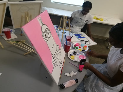 2024.06.18 TAT & Summer Campers Painting Minions