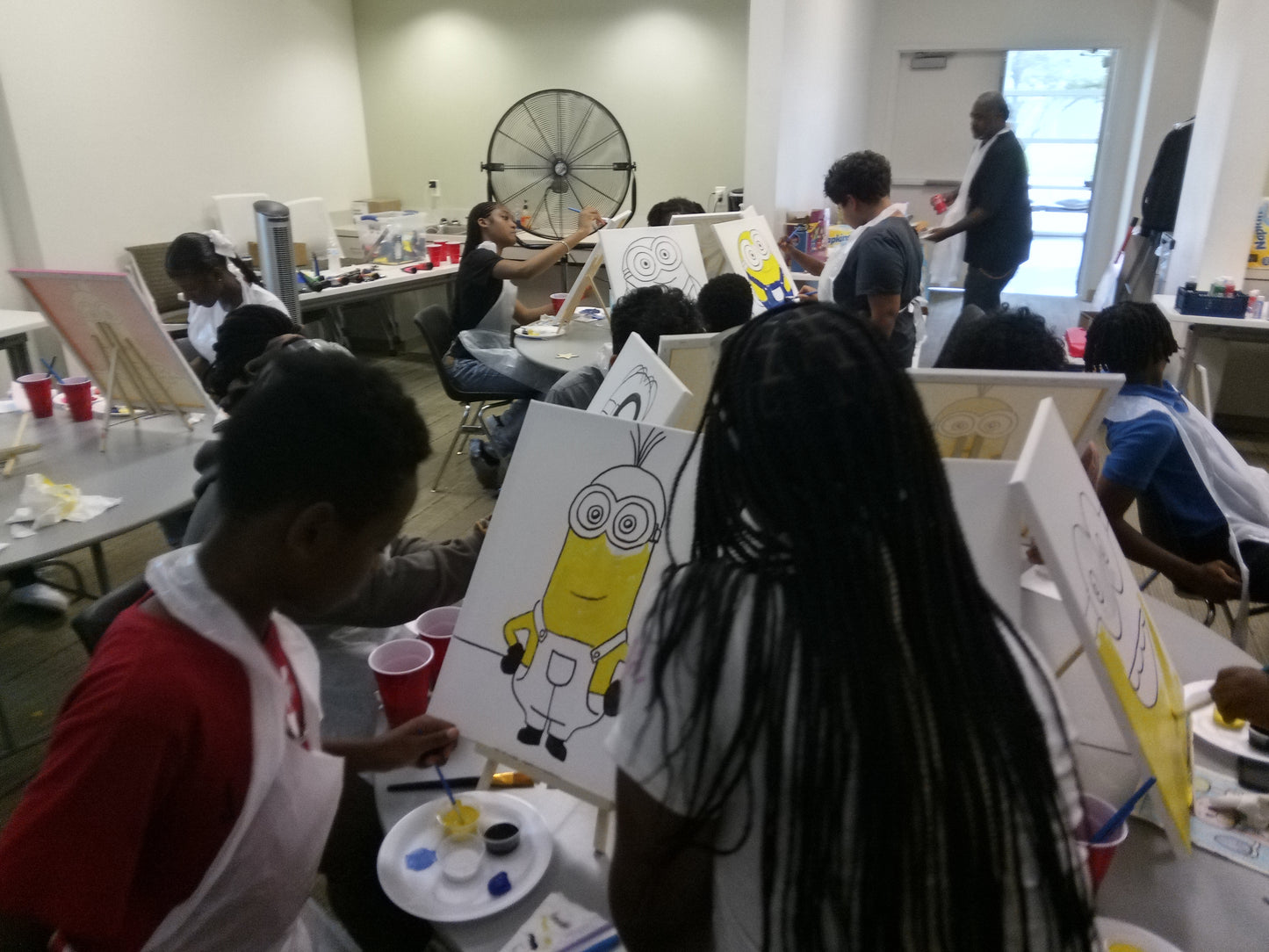 2024.06.18 TAT & Summer Campers Painting Minions