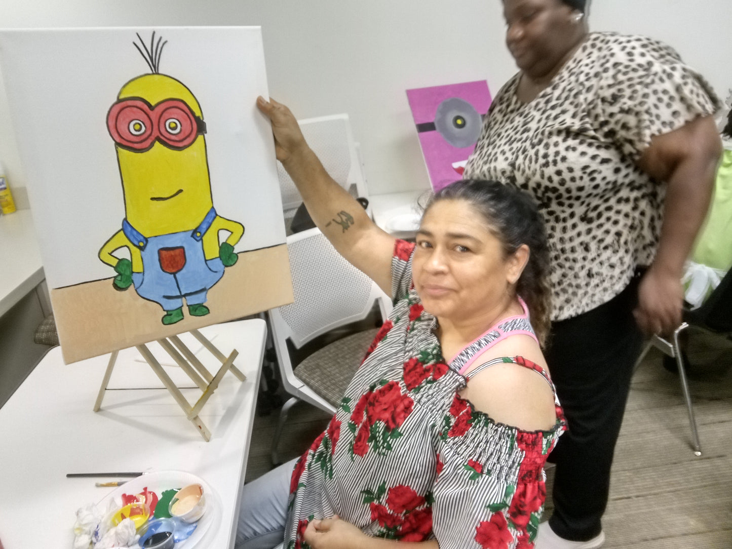 2024.06.18 TAT & Summer Campers Painting Minions