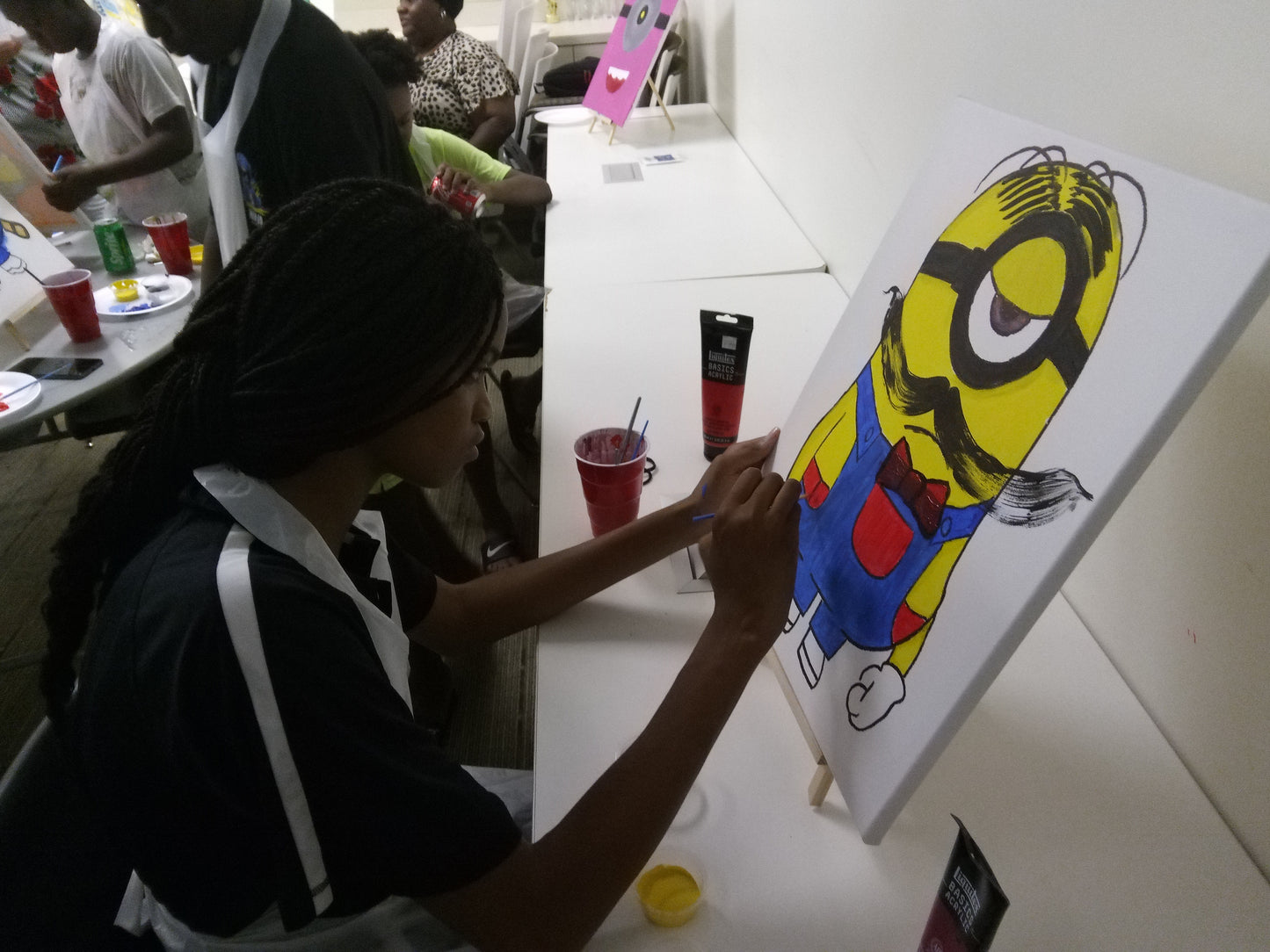 2024.06.18 TAT & Summer Campers Painting Minions