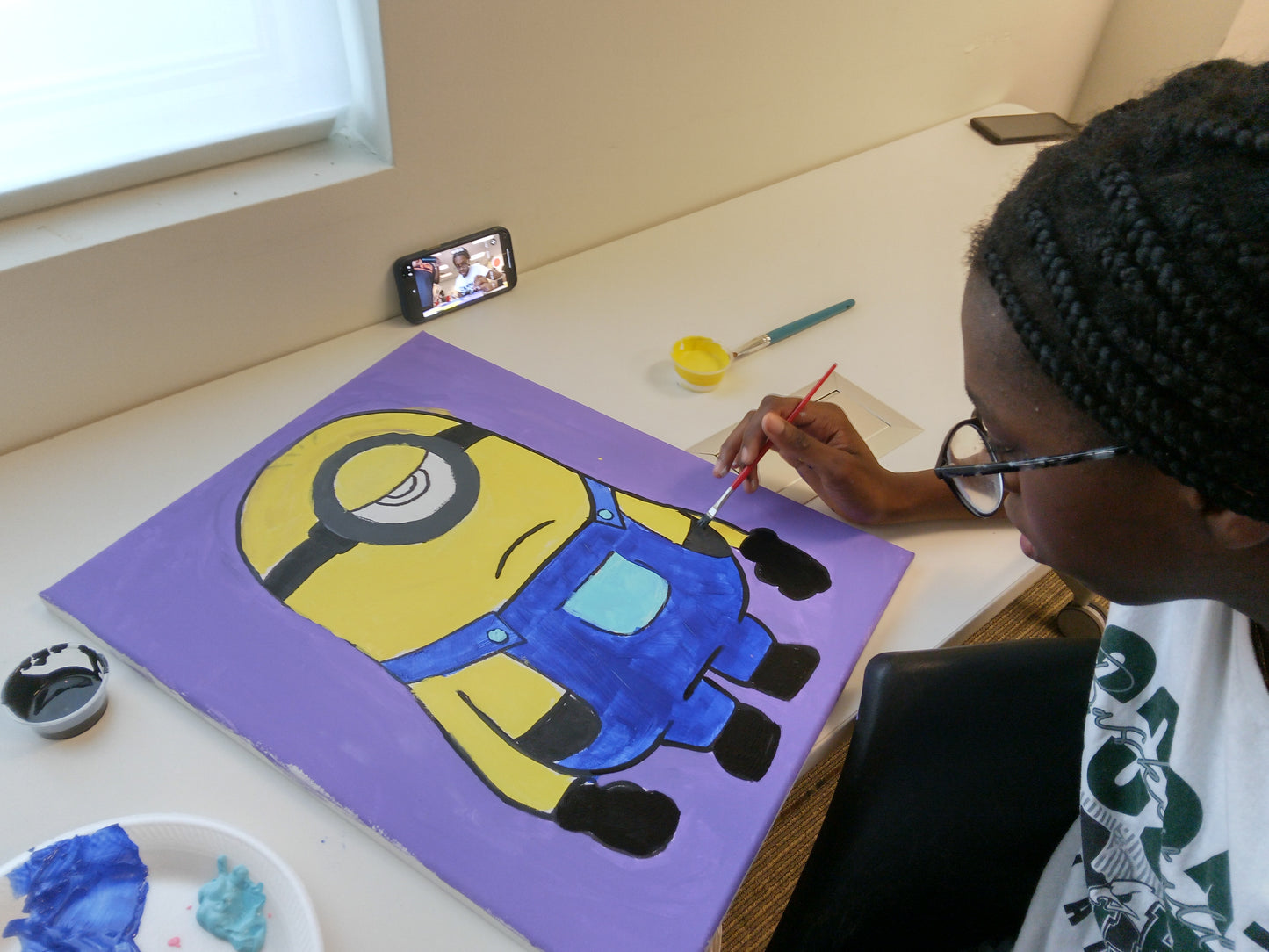 2024.06.18 TAT & Summer Campers Painting Minions