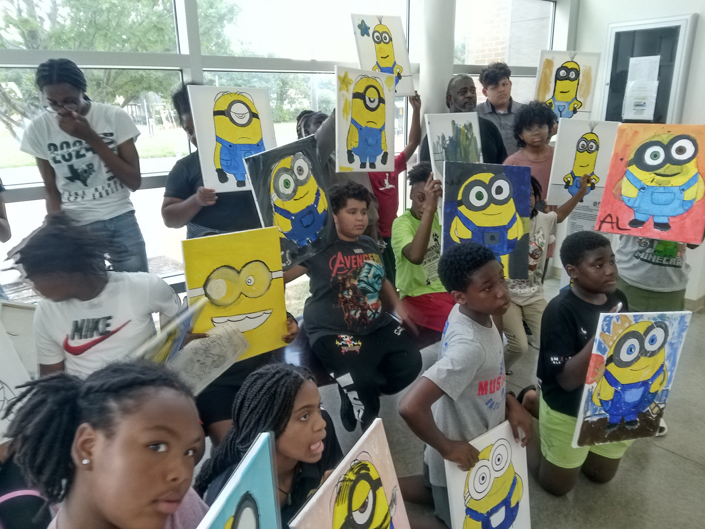 2024.06.18 TAT & Summer Campers Painting Minions